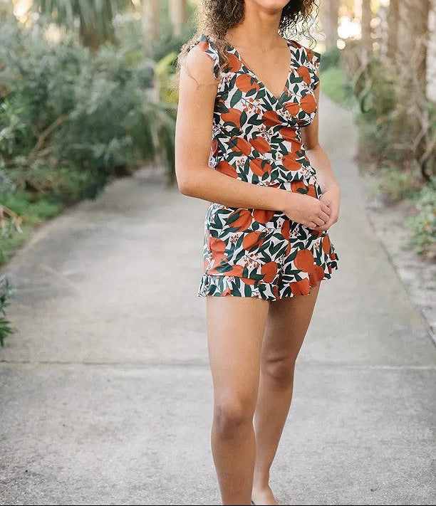 Chic Floral Romper – Effortless Summer Style - Image 6