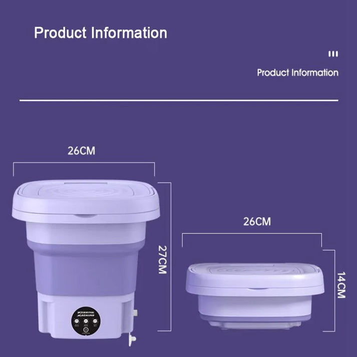 MANOVA Portable Washing Machine – Effortless Laundry Solution - Image 10