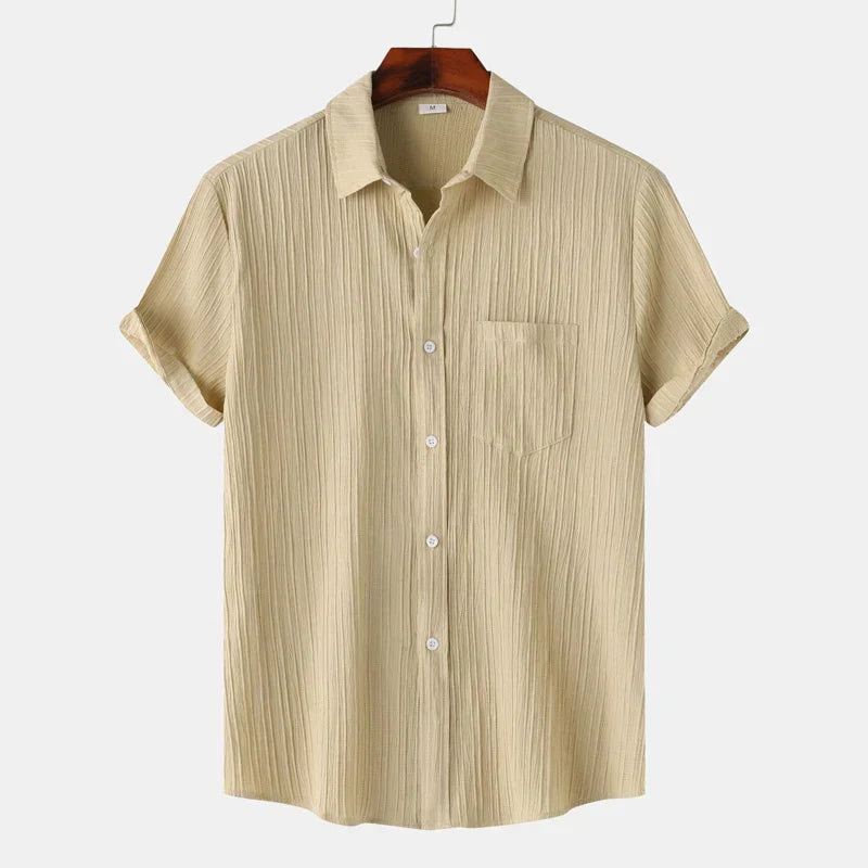 Noah – Polo Collar Short Sleeve Shirt - Image 8