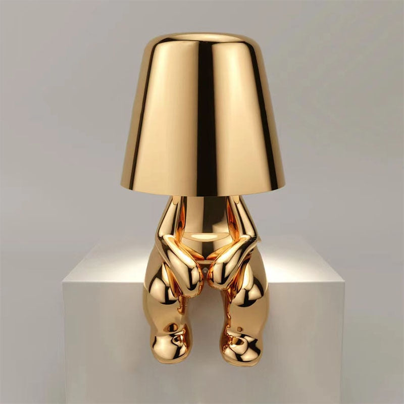 Chic Gold Bunny Lamp – Unique Decorative Lighting - Image 4