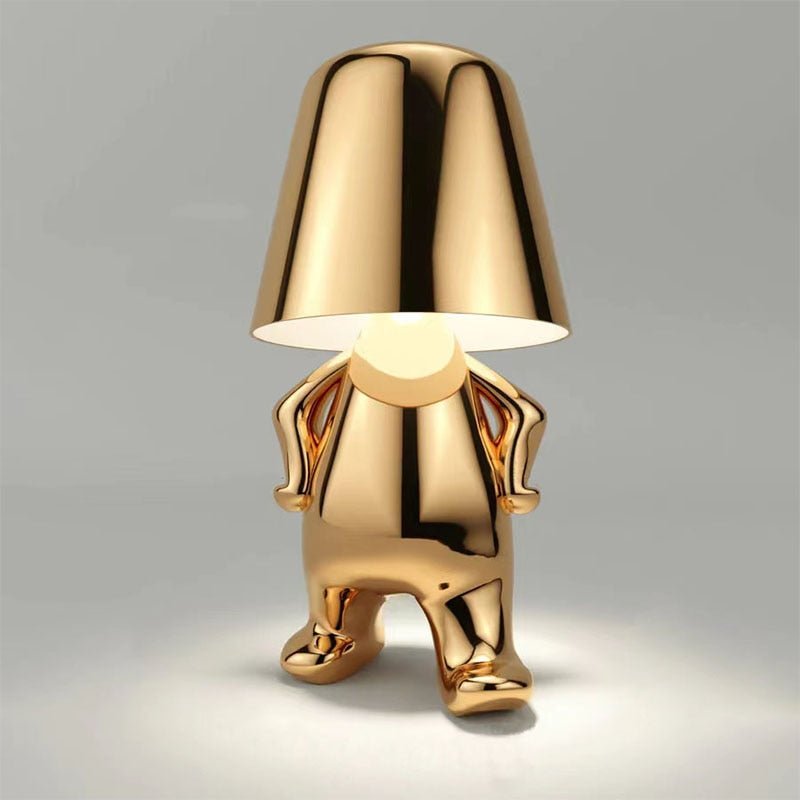 Chic Gold Bunny Lamp – Unique Decorative Lighting - Image 2