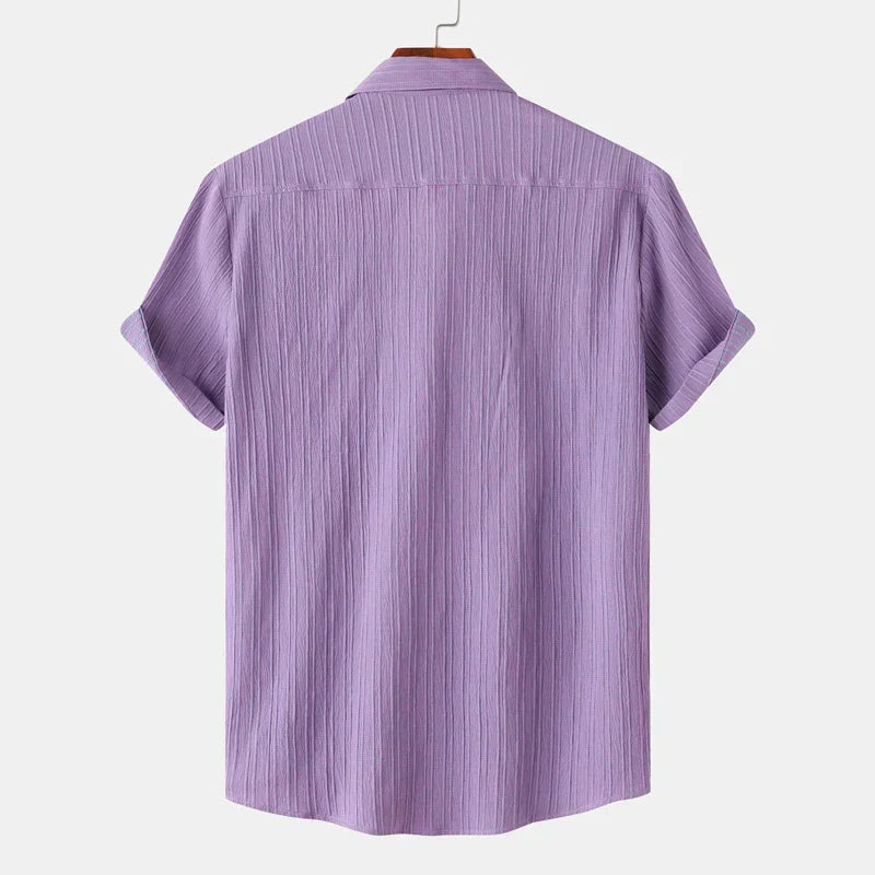 Noah – Polo Collar Short Sleeve Shirt - Image 2
