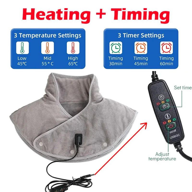 Multifunctional Heating Pad – Ultimate Comfort for Neck and Shoulders - Image 7