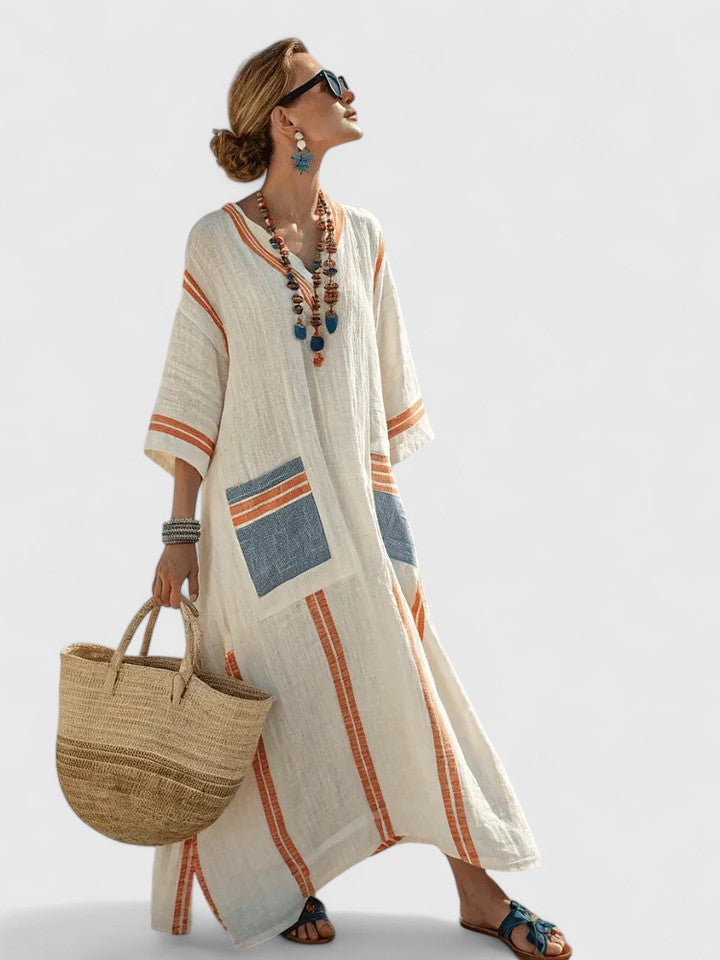 Franziska – Bohemian Relaxed Fit Dress - Image 6