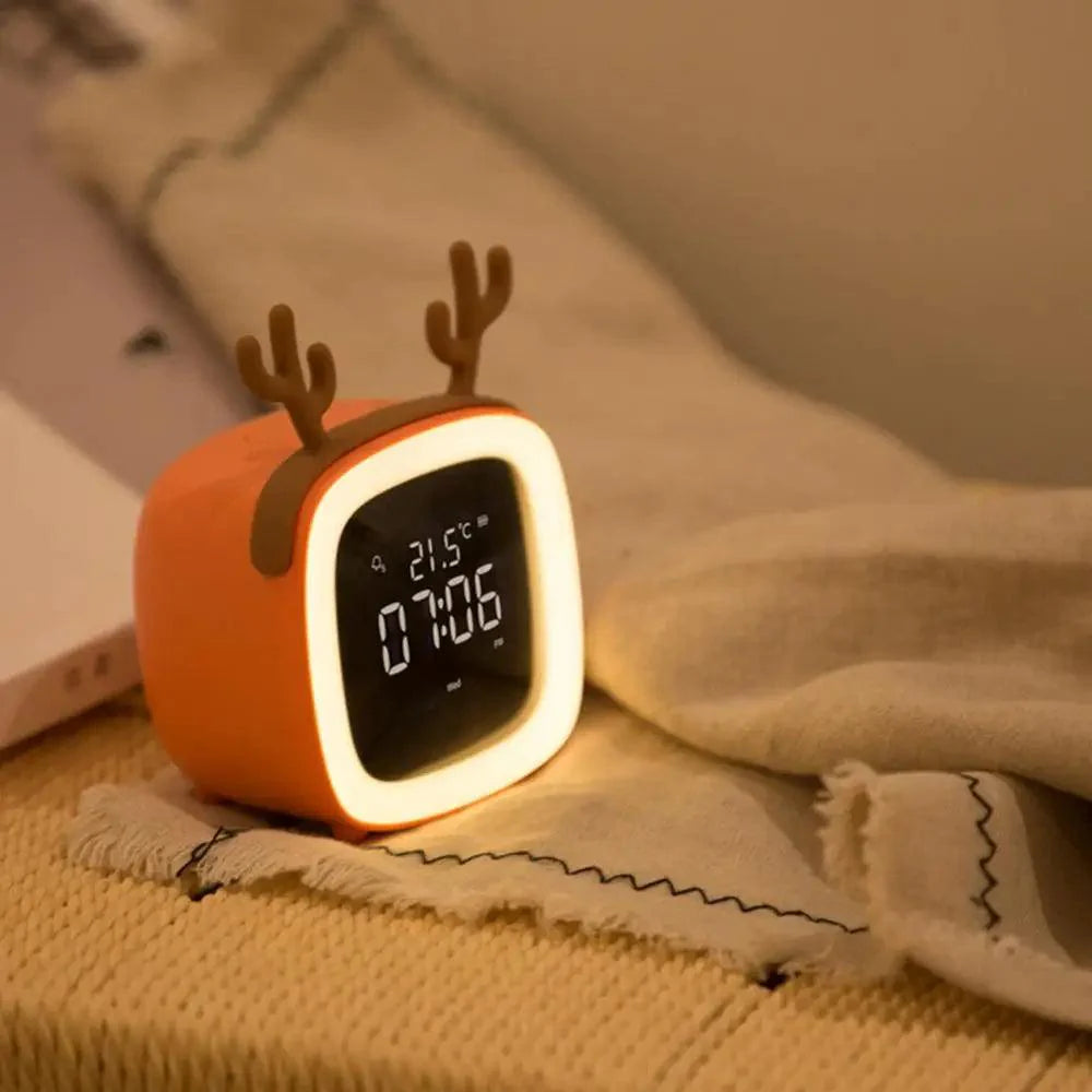 Cute Animal-Themed Alarm Clock – Stylish and Functional Timepiece - Image 3