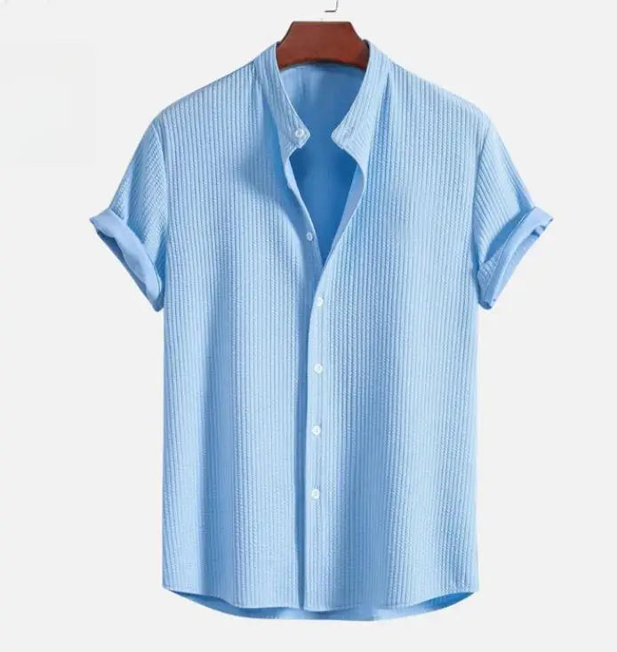 Lorenz – Short Sleeve Loose Shirt - Image 1