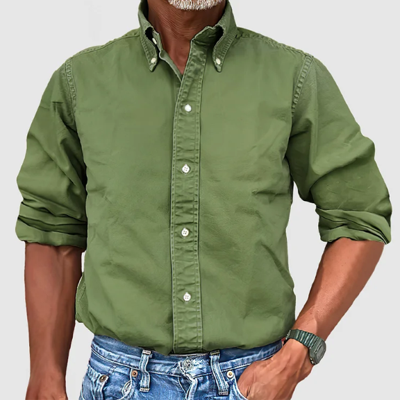Walter – Long Sleeve Button-Down Shirt - Image 3