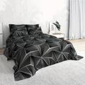 Geometric Elegance Bedding Set – Transform Your Bedroom Style - Image 1