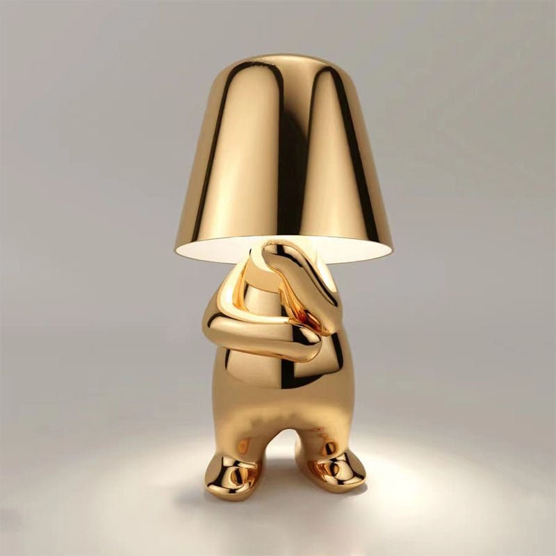 Chic Gold Bunny Lamp – Unique Decorative Lighting - Image 3