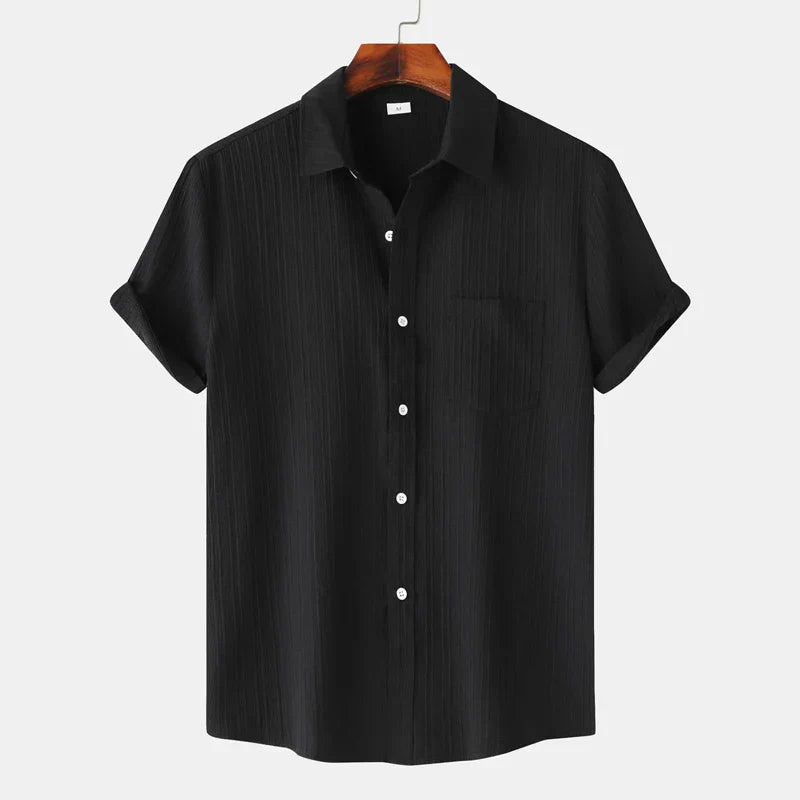Noah – Polo Collar Short Sleeve Shirt - Image 12