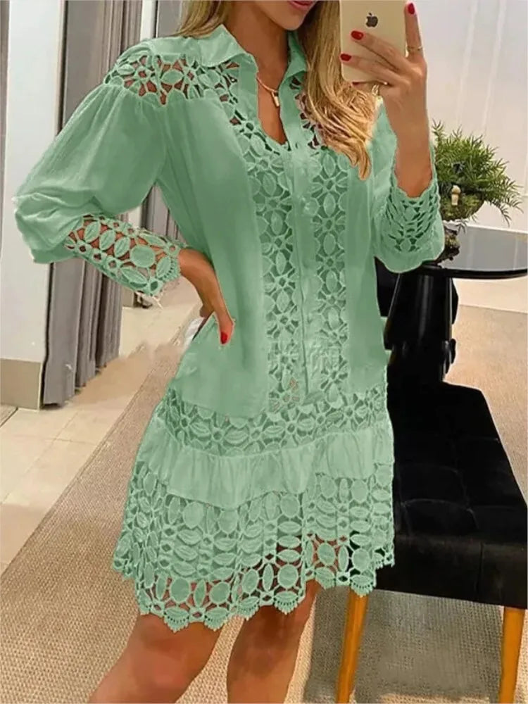 Emma – Floral Wedding Guest Dress - Image 3