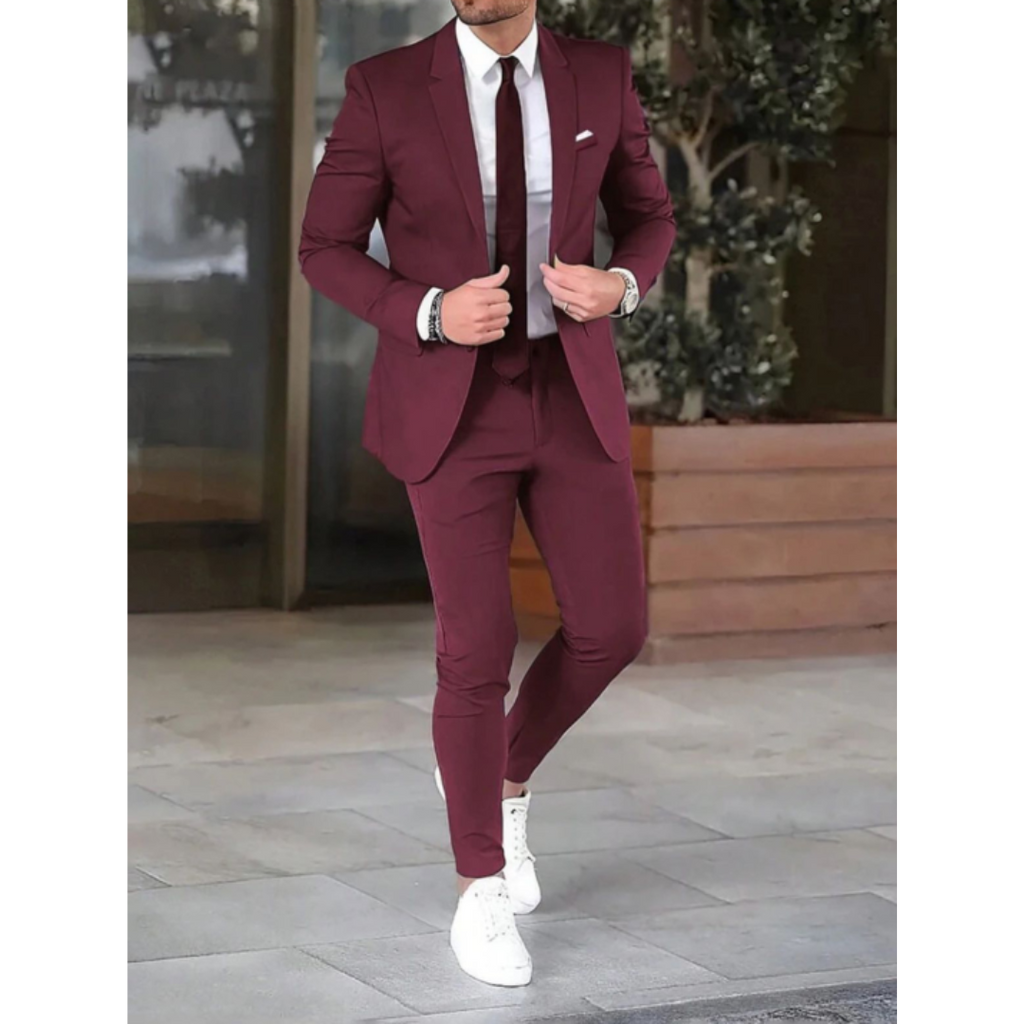 Jonas – Tailored Slim Fit Suit Set - Image 2