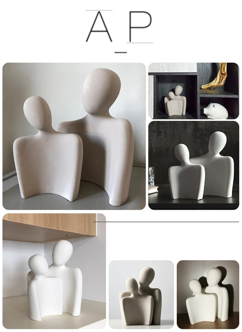 Emotional Bond Sculpture – Elegant Home Décor Piece - Image 7