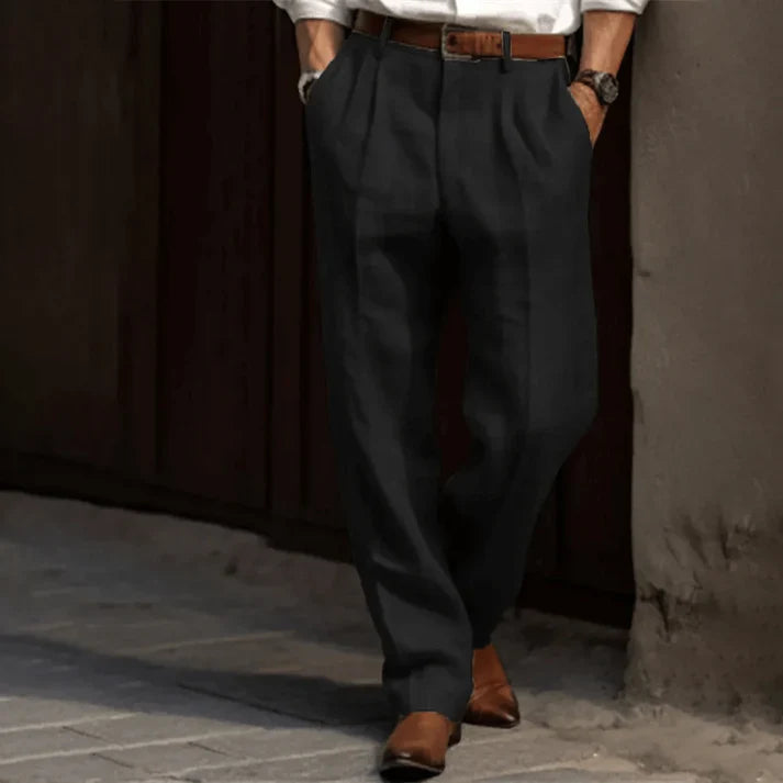 Julian – Tailored Comfortable Summer Trousers - Image 2