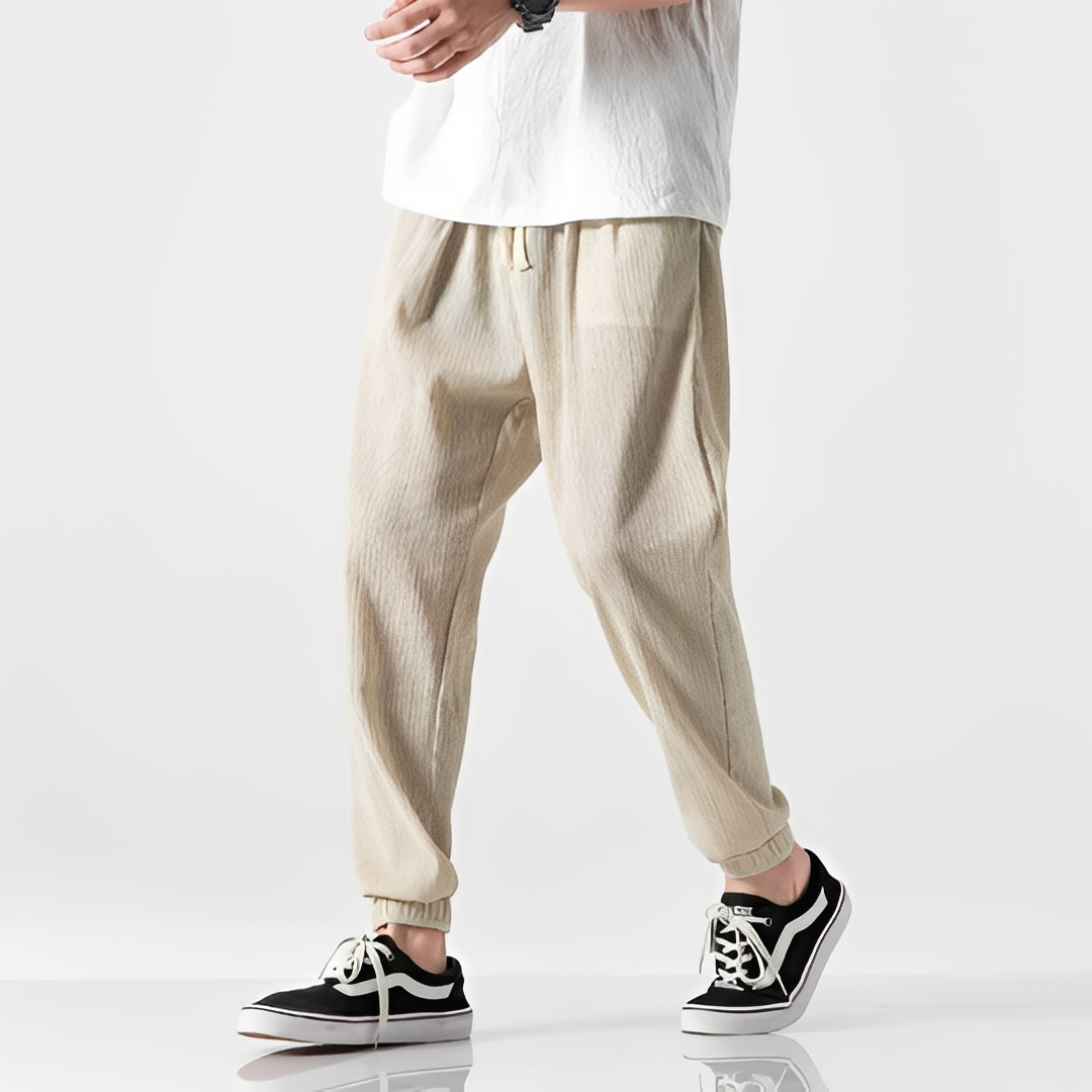 Liam – Men Casual Relaxed Fit Pants - Image 1