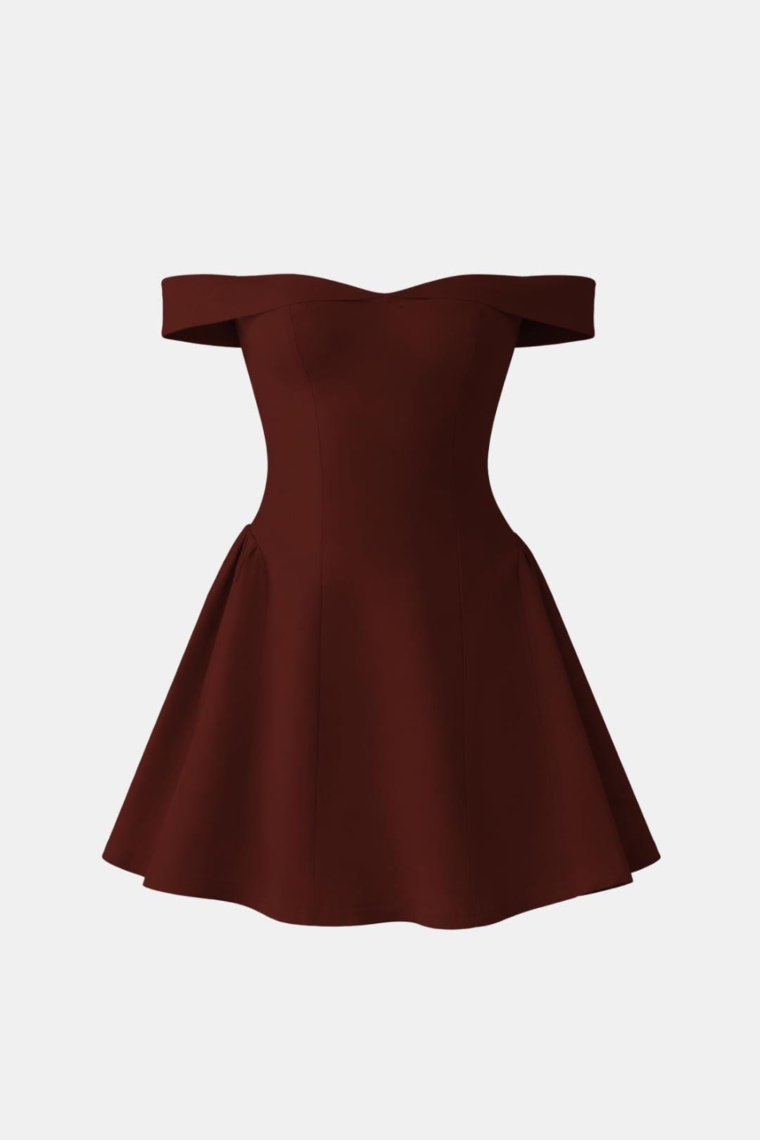 Emilia – Off-Shoulder Sculpted Dress - Image 12