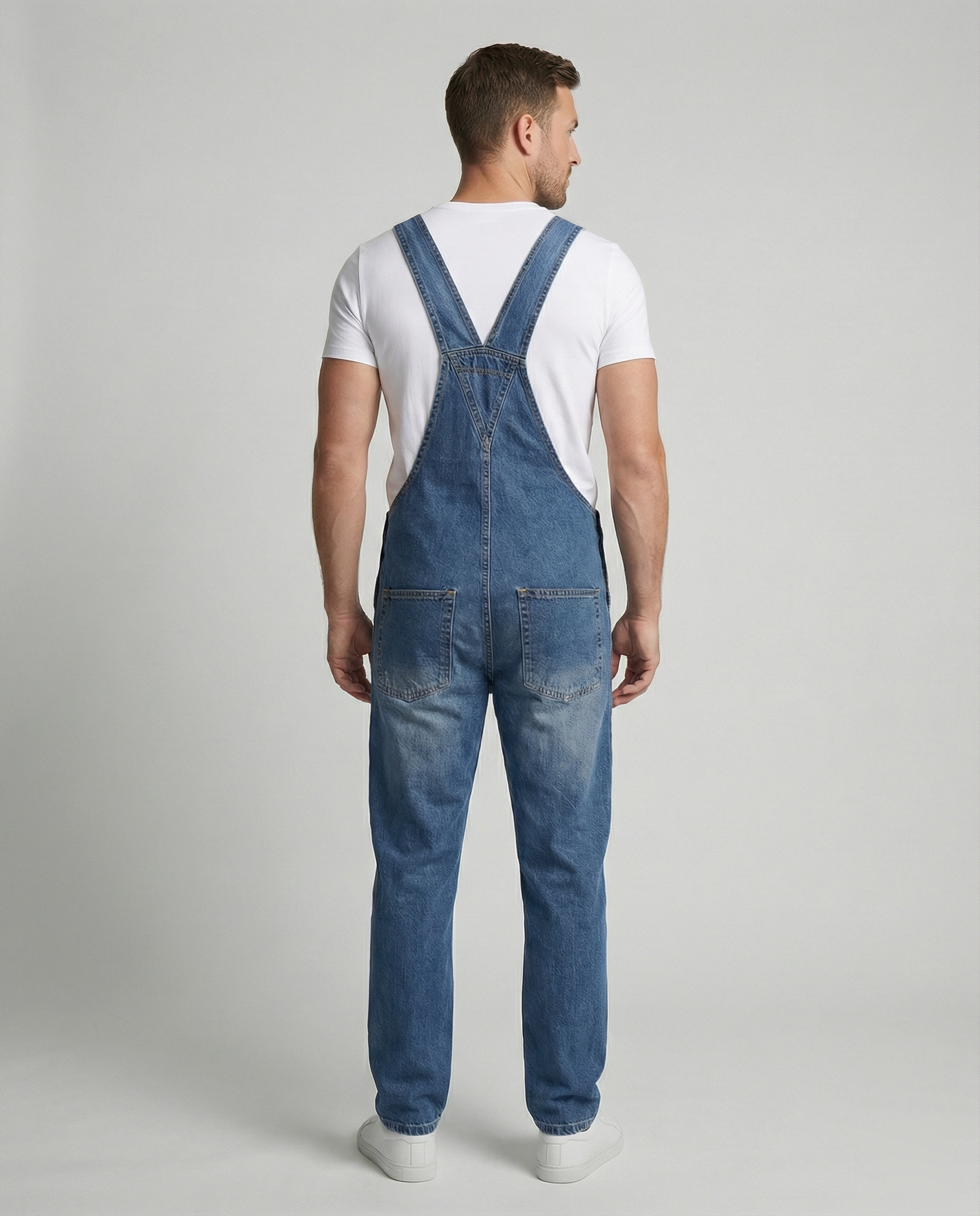 Matteo – Stylish Denim Overalls - Image 4