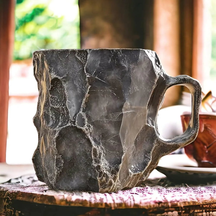 Artisanal Agate Coffee Mug – Unique Handcrafted Drinkware - Image 4