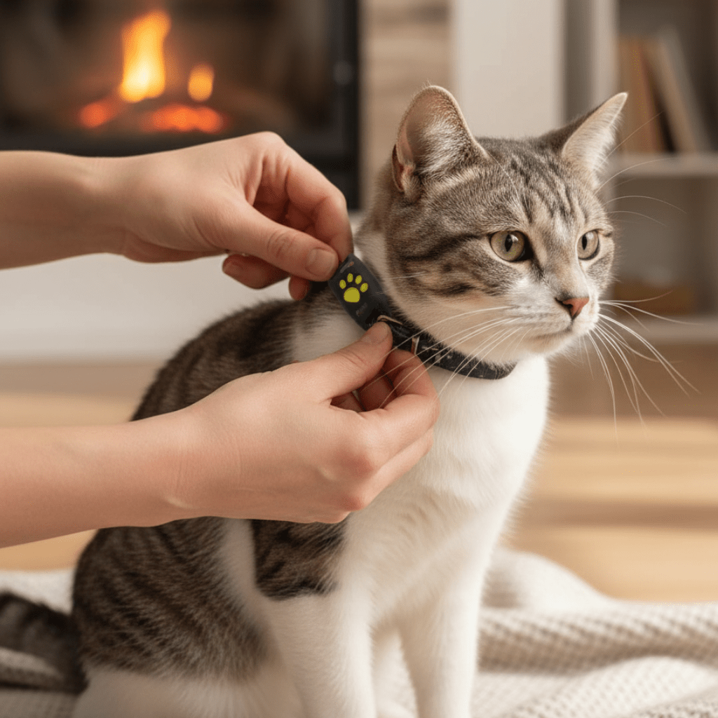 Smart Pet Collar – Stay Connected with Your Furry Friend - Image 1