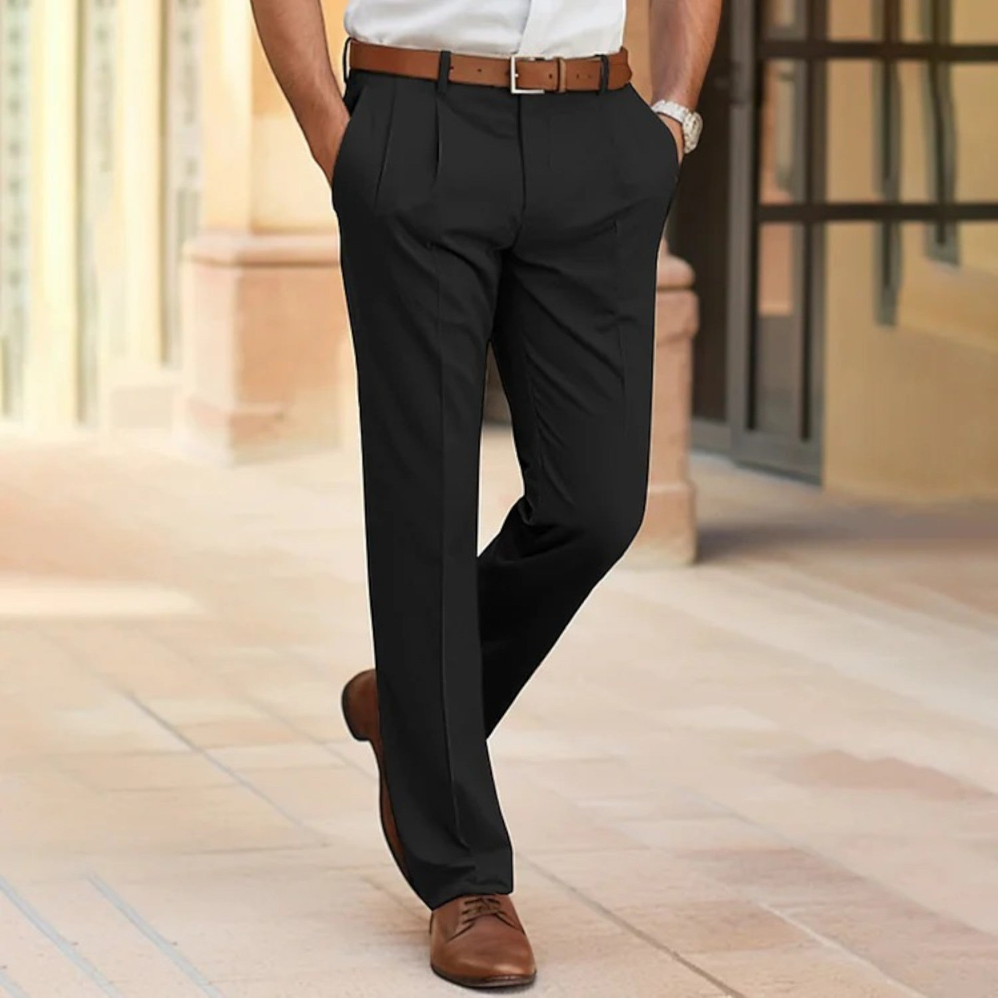 Felix – Fashion Smart Casual Trousers - Image 2