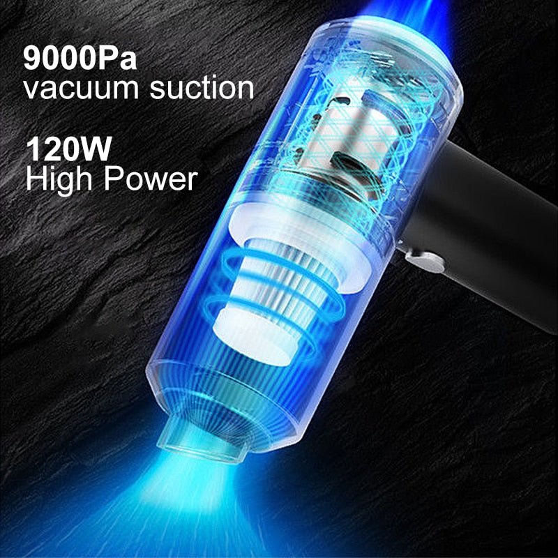 Compact Handheld Vacuum – Powerful Car Cleaning Solution - Image 4