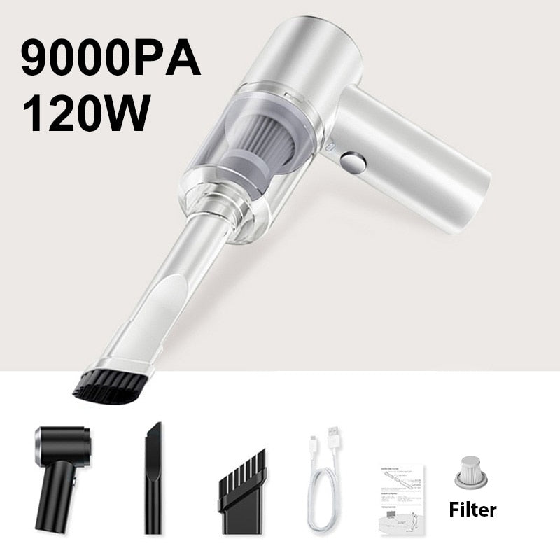 Compact Handheld Vacuum – Powerful Car Cleaning Solution - Image 3