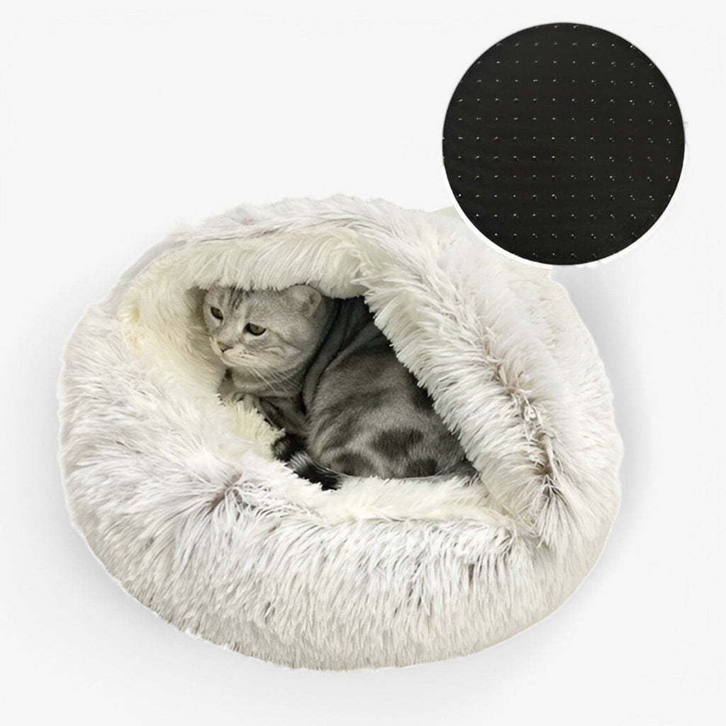 Cozy Cat Cave – Plush and Warm Pet Bed - Image 8