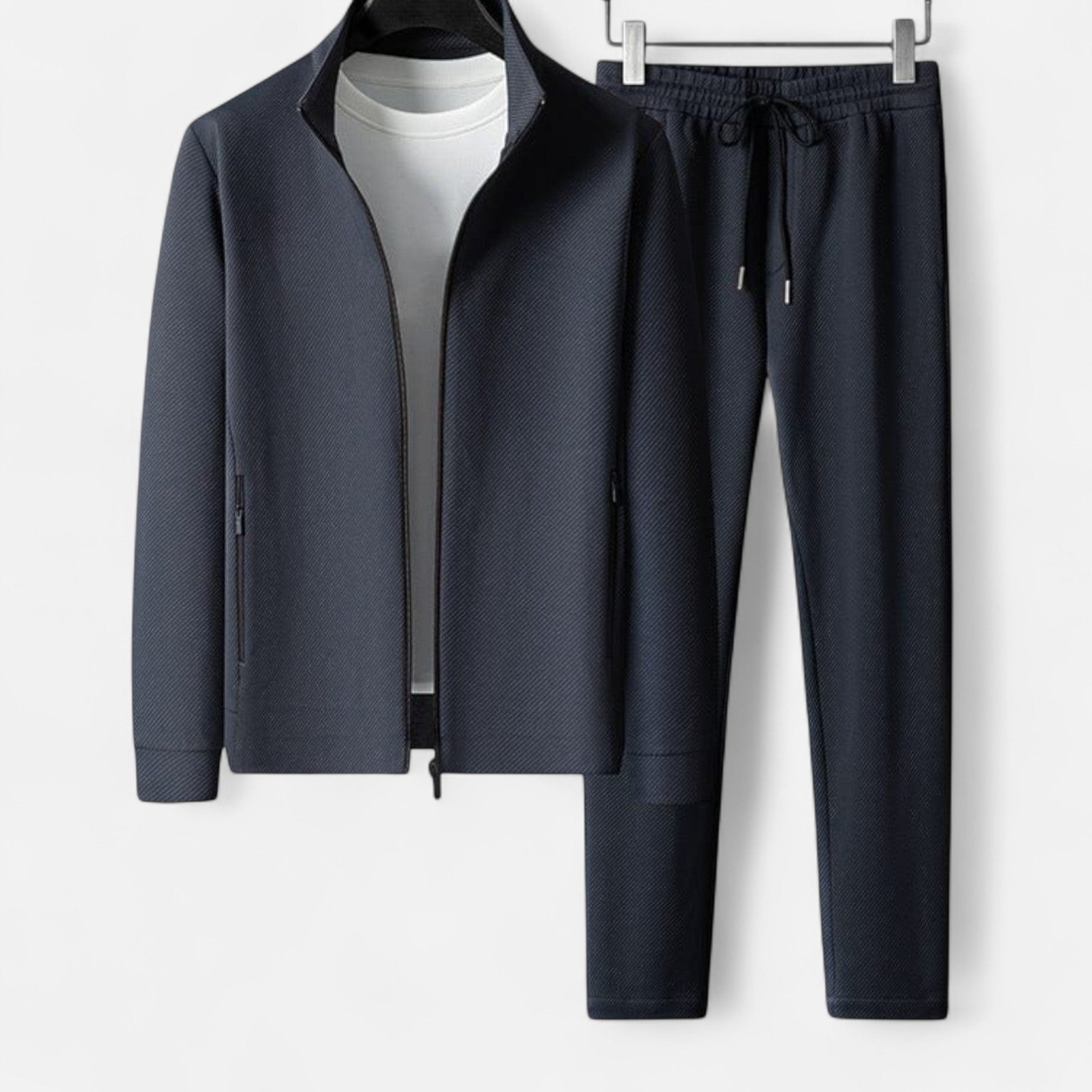 Max – Stand Collar Tracksuit Set - Image 4
