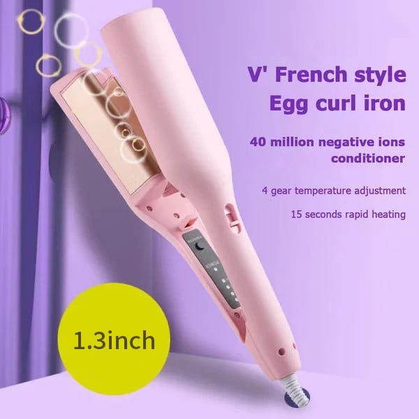 1.3inch Water Wave Curling Iron – Effortless Curls for Stunning Hair - Image 3
