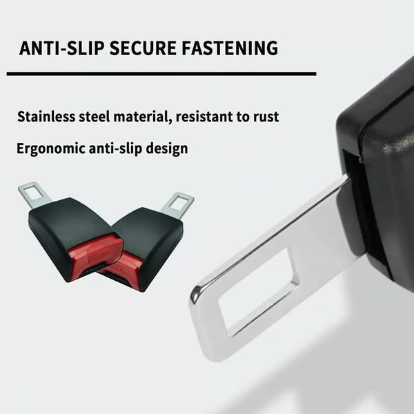 BuckleEase Seat Belt Extension Clip 2 pieces