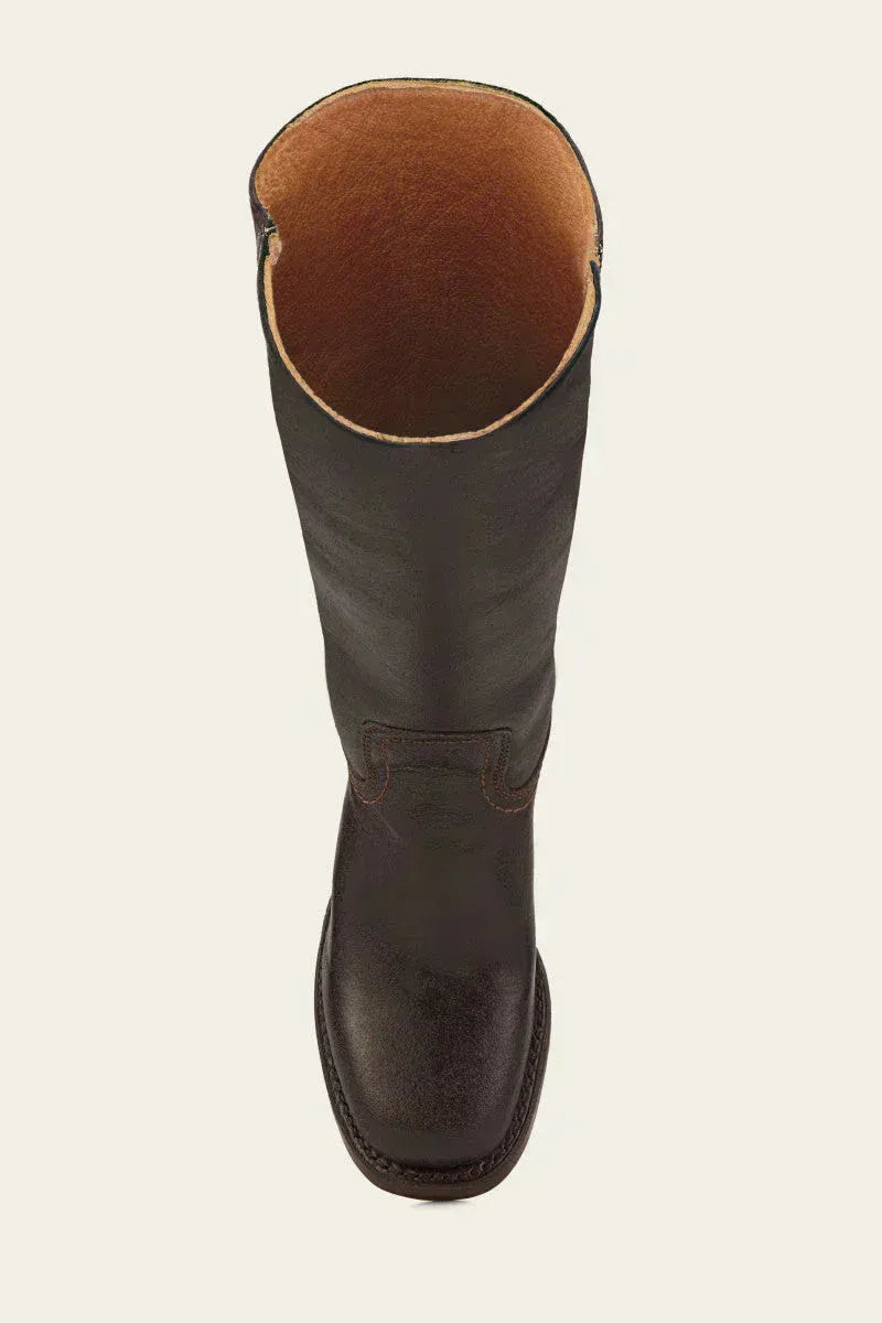 Women's Knee-High Boots, Elegant Cut with Block Heel | E&R - 9 - Elvaroza.com