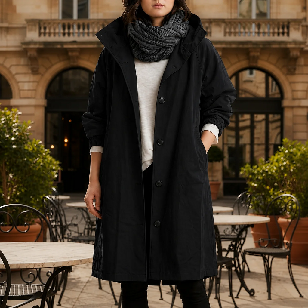 Women's Hooded Jacket with Longline Fit | E&R - 4 - Elvaroza.com
