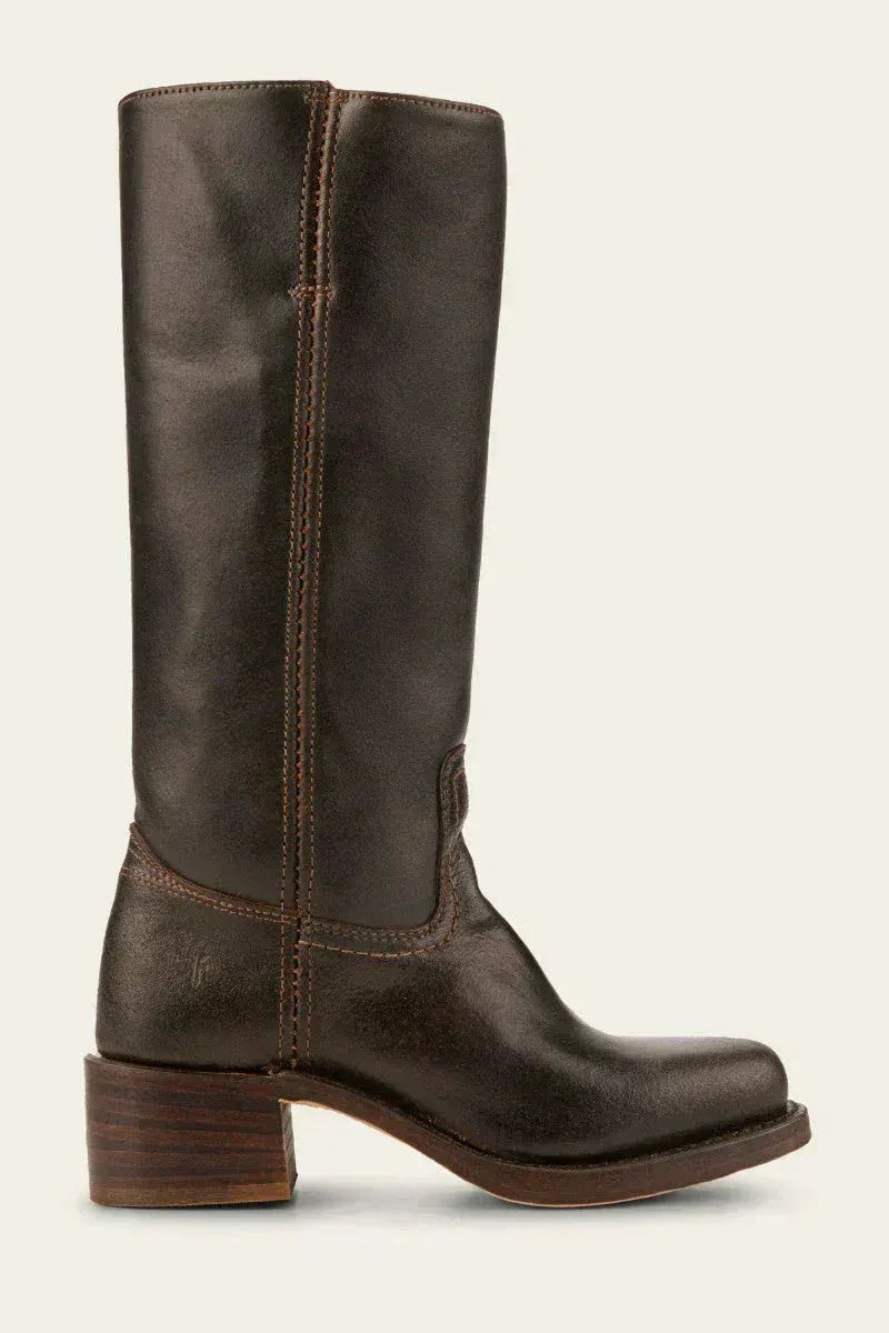 Women's Knee-High Boots, Elegant Cut with Block Heel | E&R - 10 - Elvaroza.com