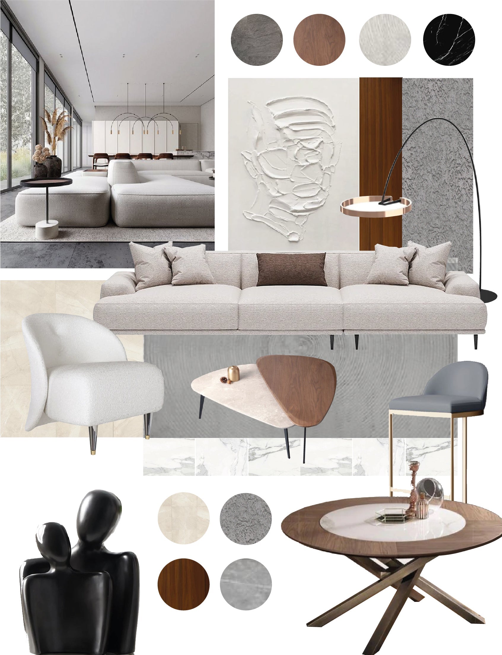 Emotional Bond Sculpture – Elegant Home Décor Piece - Image 13