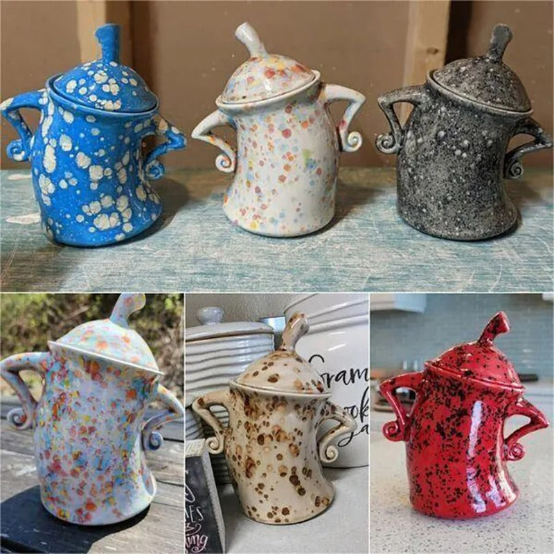 Charming Decorative Sugar Canister – Elevate Your Kitchen Aesthetic - Image 2