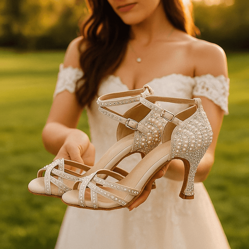 Christa – Elegant High Heel Dance Shoes - Image 1