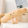 Pretzel Croissant Toast Bread Plush Toy