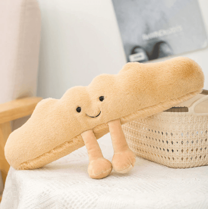Pretzel Croissant Toast Bread Plush Toy