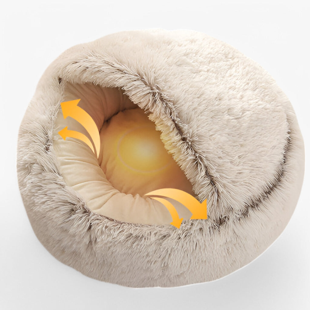 Cozy Cat Cave – Plush and Warm Pet Bed - Image 6