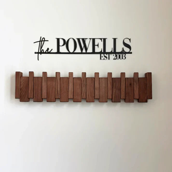 Stylish Wooden Wall Rack – Elevate Your Home Decor - Image 1