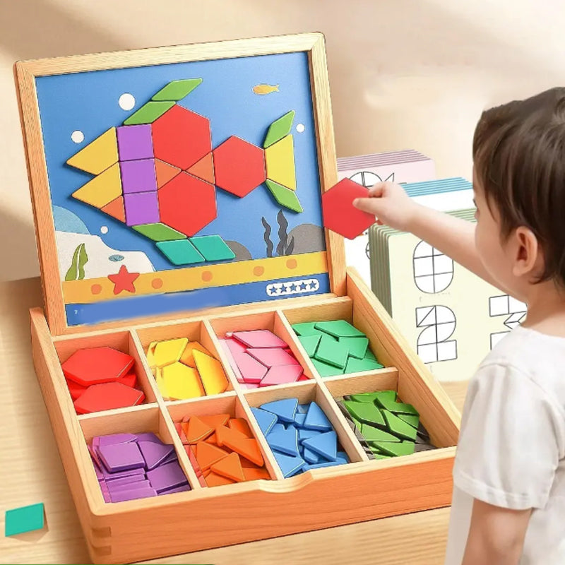 Creative Puzzle Play – Engaging Children's Shape-Matching Toy - Image 4