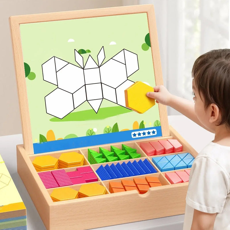 Creative Puzzle Play – Engaging Children's Shape-Matching Toy - Image 8