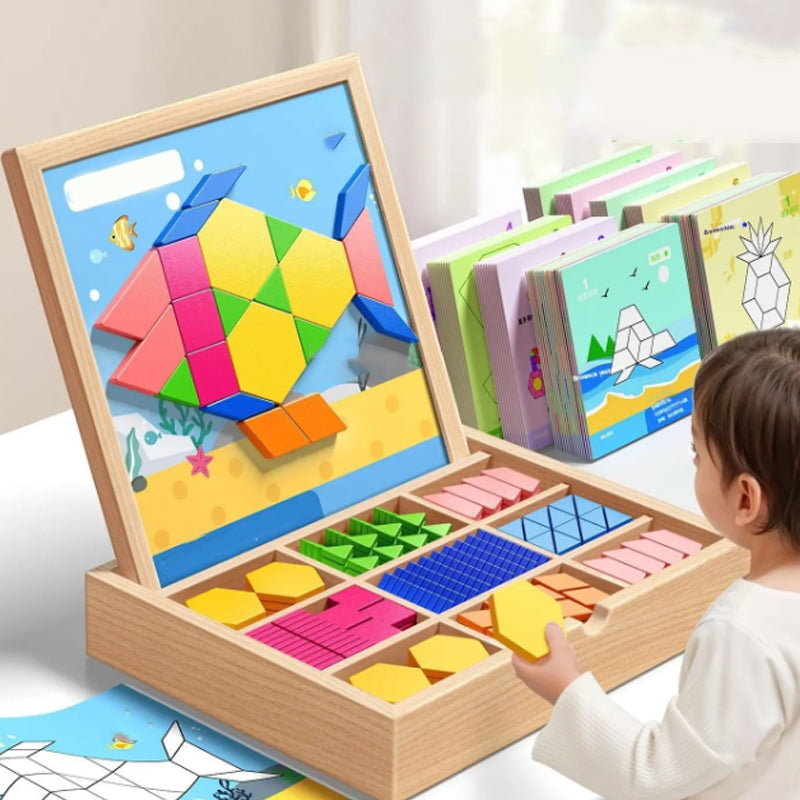 Creative Puzzle Play – Engaging Children's Shape-Matching Toy - Image 9