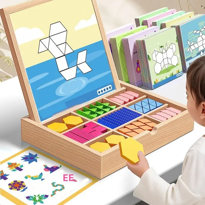 Creative Puzzle Play – Engaging Children's Shape-Matching Toy - Image 10