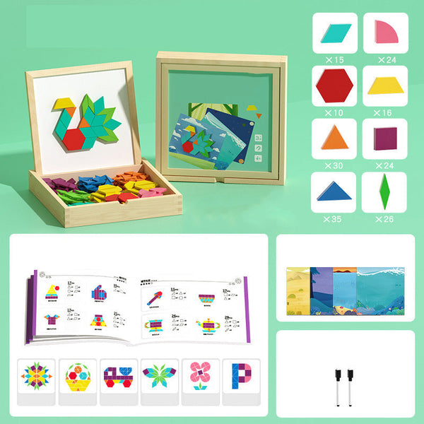 Creative Puzzle Play – Engaging Children's Shape-Matching Toy - Image 12