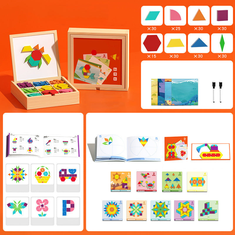 Creative Puzzle Play – Engaging Children's Shape-Matching Toy - Image 13