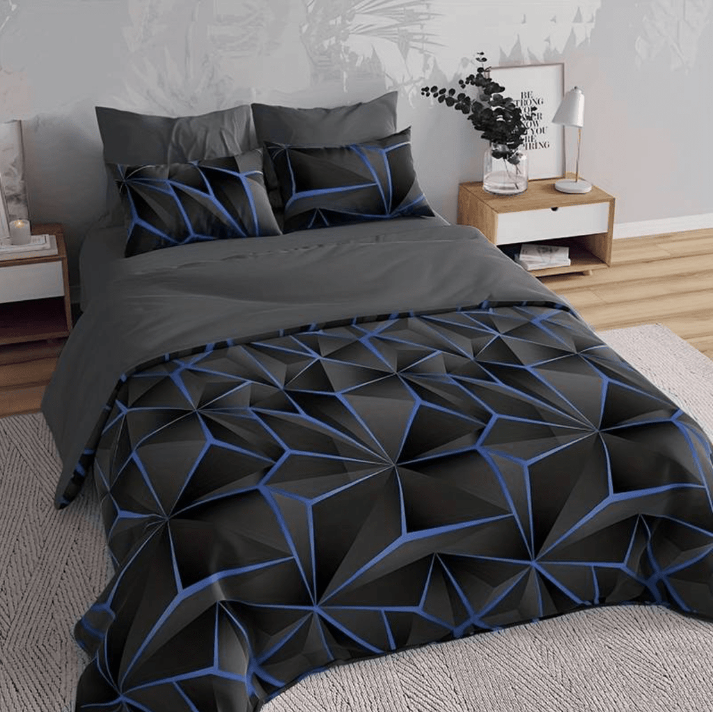 Geometric Elegance Bedding Set – Transform Your Bedroom Style - Image 7