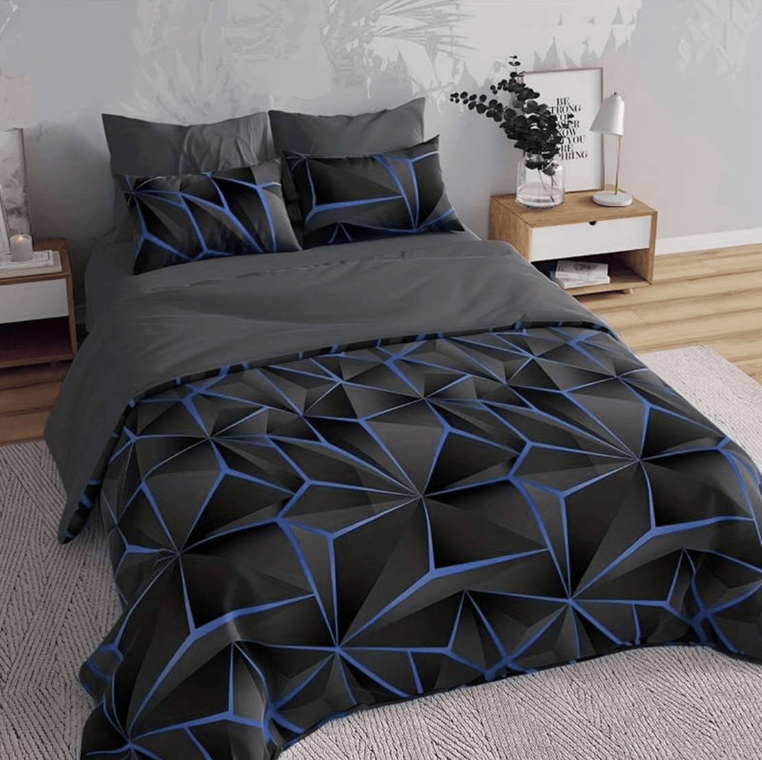 Geometric Elegance Bedding Set – Transform Your Bedroom Style - Image 7