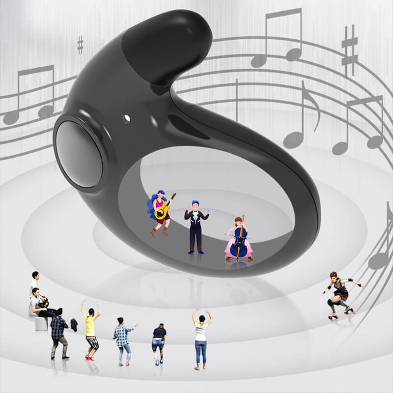 Invisible wireless sleep headphones, IPX5 waterproof