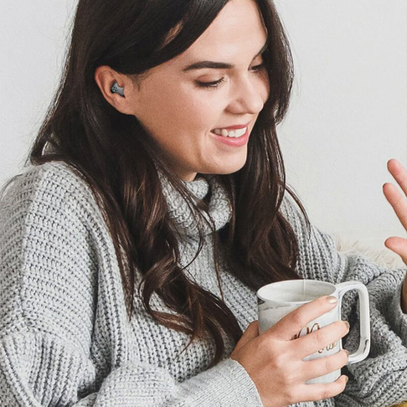 Invisible wireless sleep headphones, IPX5 waterproof